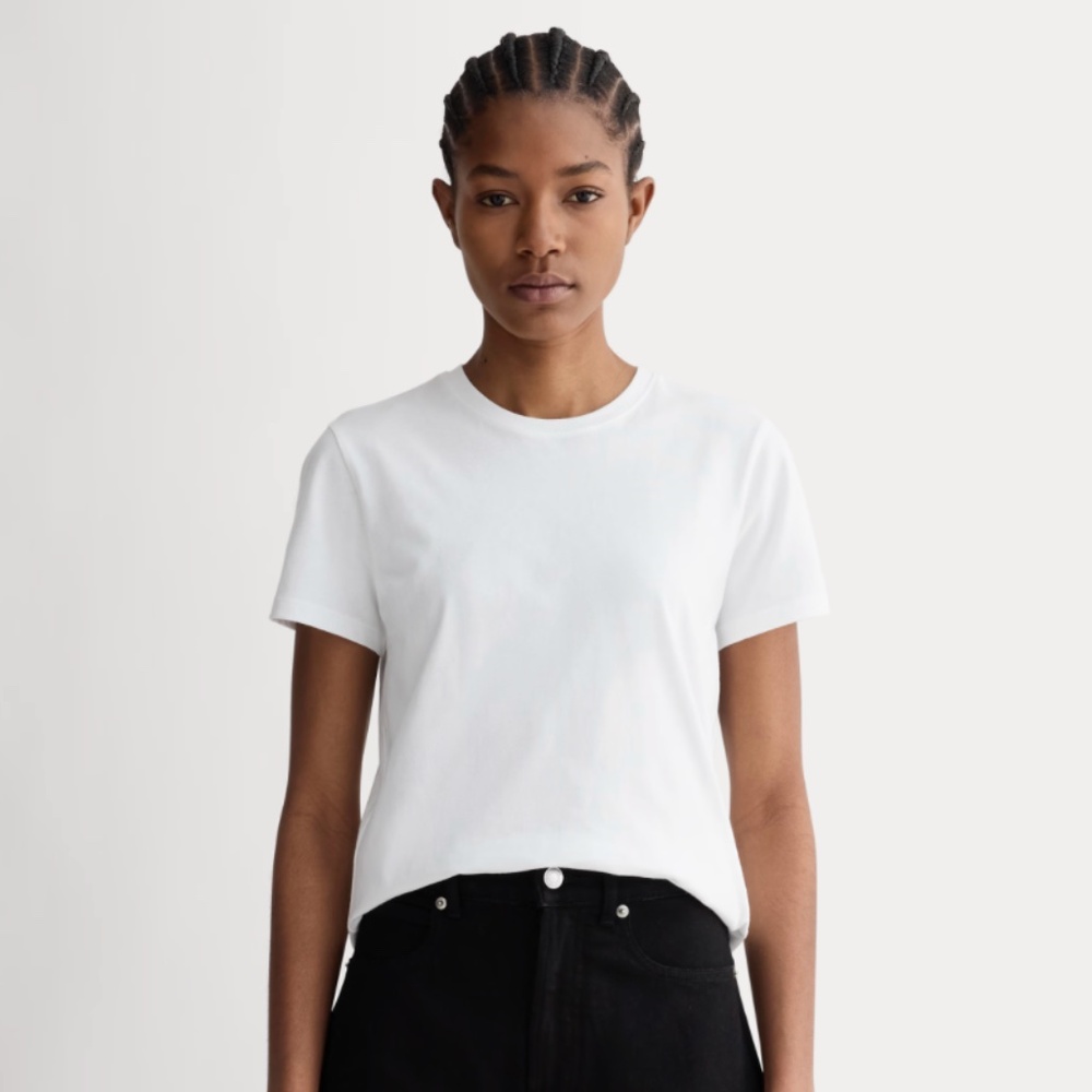 Everlane The Slim Crew in Essential Cotton